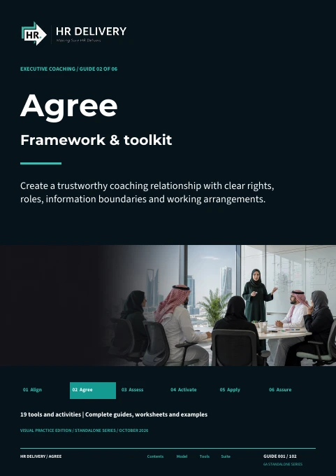 Cover: Agree: Framework & Toolkit