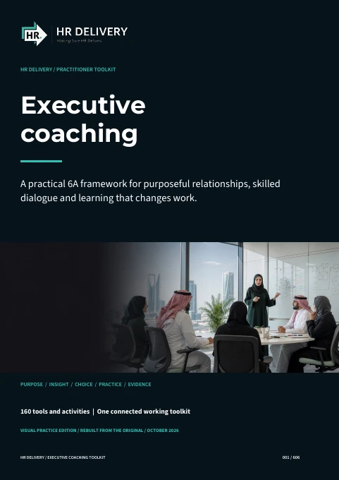 Cover: Executive Coaching Framework & Toolkit