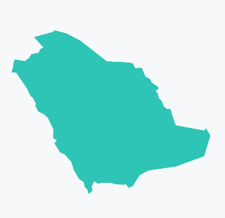 Map of Saudi Arabia
