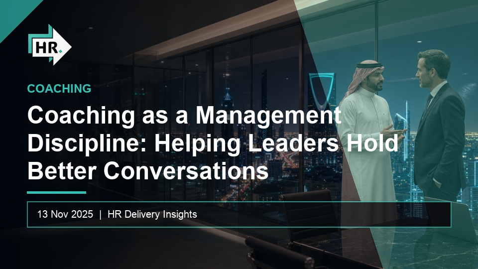Coaching as a Management Discipline: Helping Leaders Hold Better Conversations