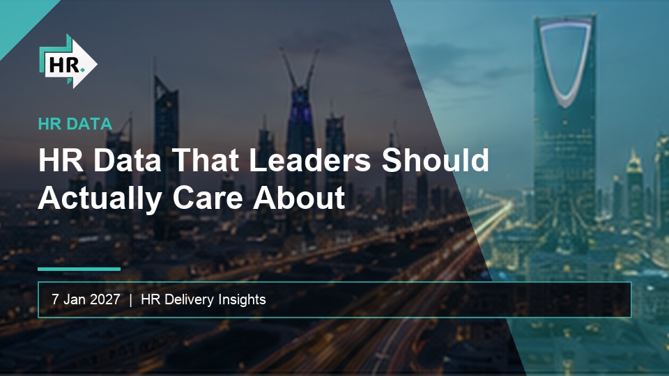 HR Data That Leaders Should Actually Care About