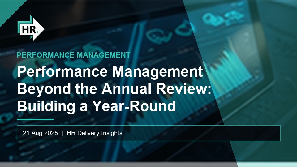 Performance Management Beyond the Annual Review: Building a Year-Round Accountability System