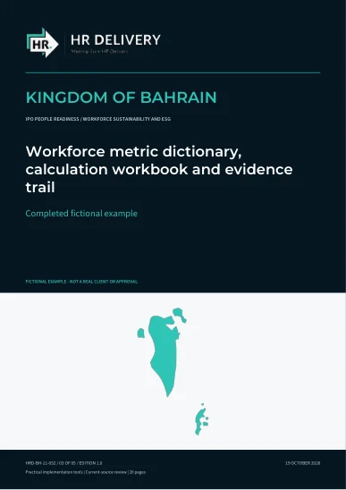 Bahrain document cover
