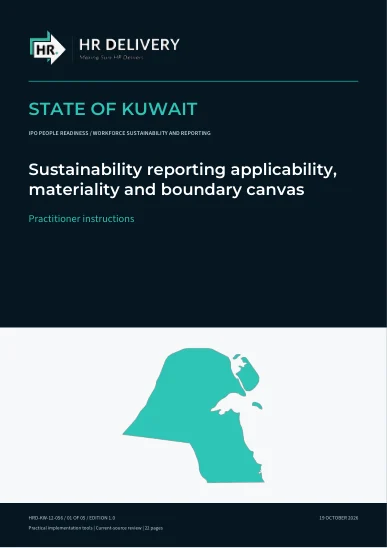 Kuwait document cover