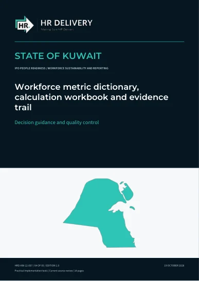 Kuwait document cover