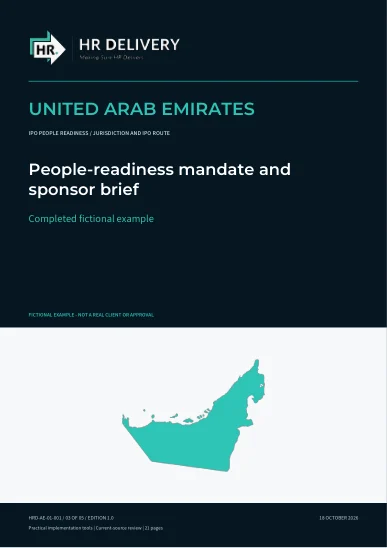 UAE document cover