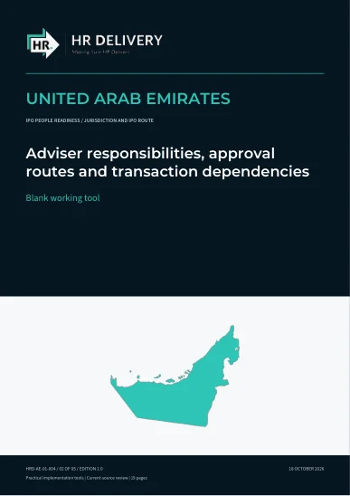 UAE document cover