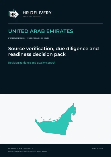 UAE document cover