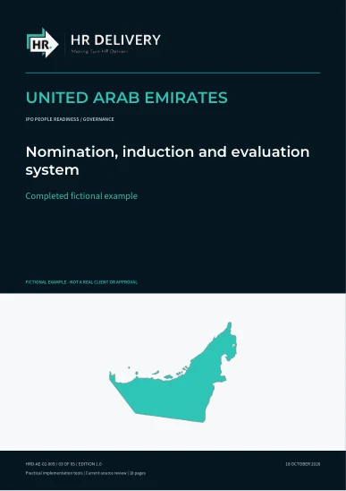 UAE document cover