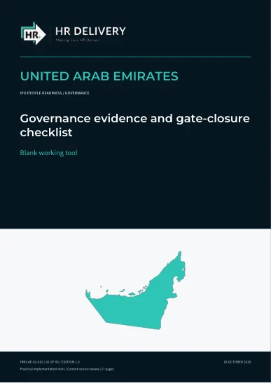 UAE document cover