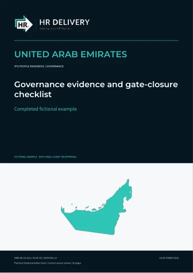 UAE document cover