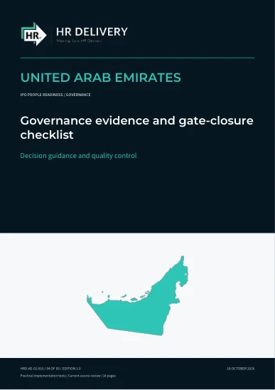 UAE document cover