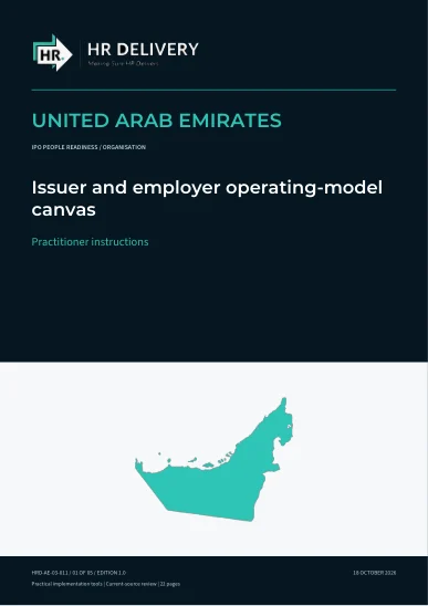 UAE document cover