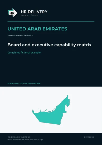 UAE document cover