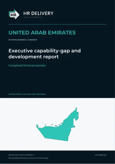 UAE document cover