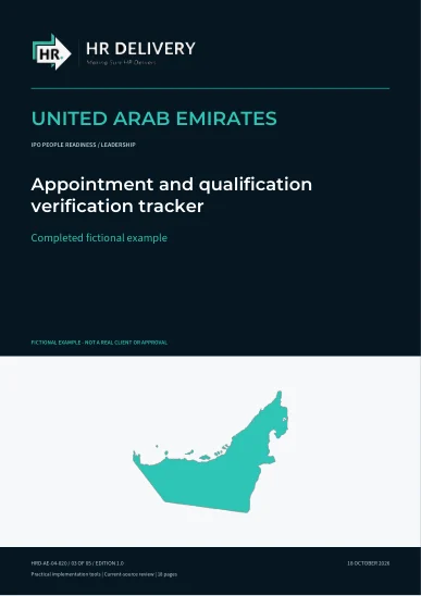 UAE document cover