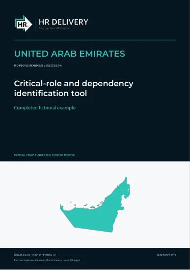 UAE document cover