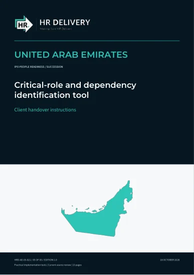 UAE document cover