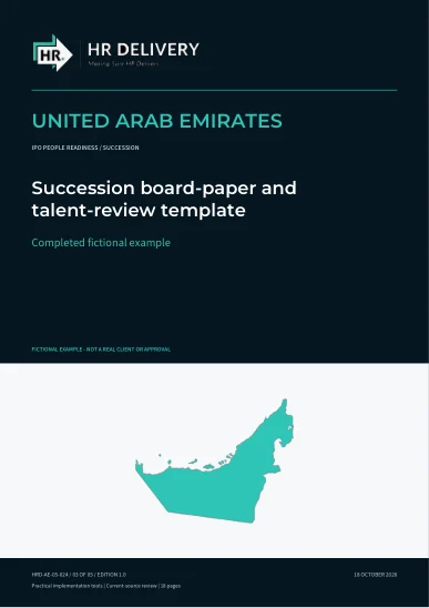 UAE document cover