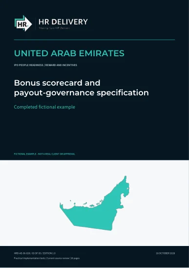 UAE document cover