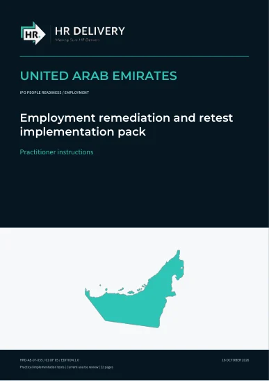 UAE document cover