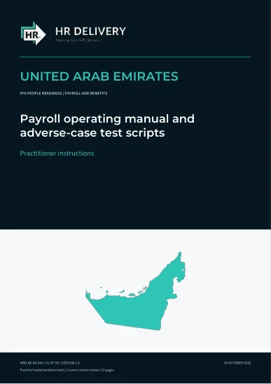 UAE document cover