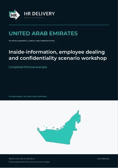 UAE document cover