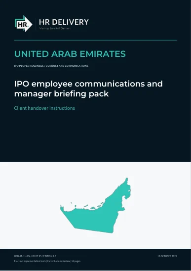 UAE document cover
